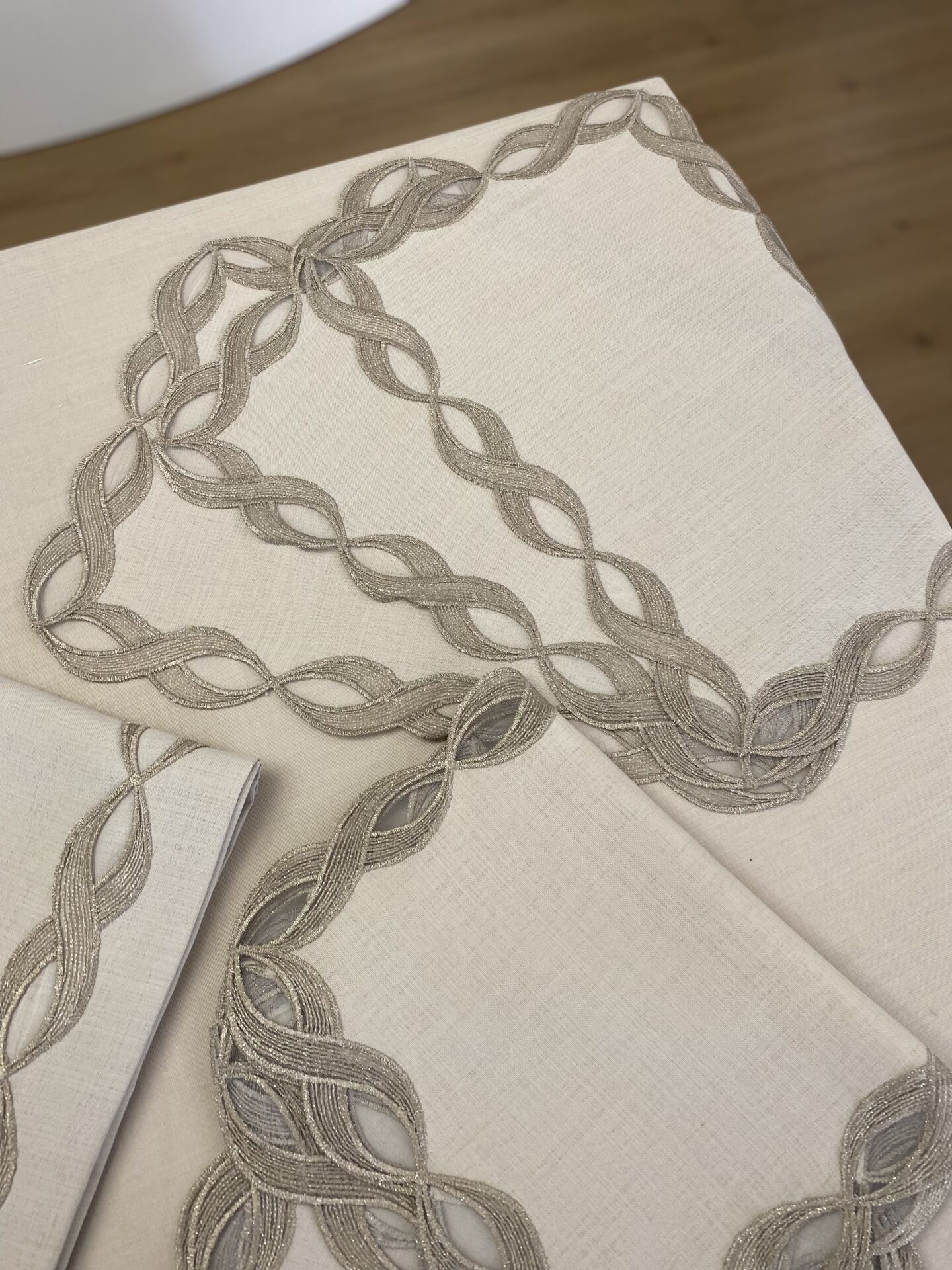 12’li Fransız Dantelli Amerikan Servis | Cappuccino