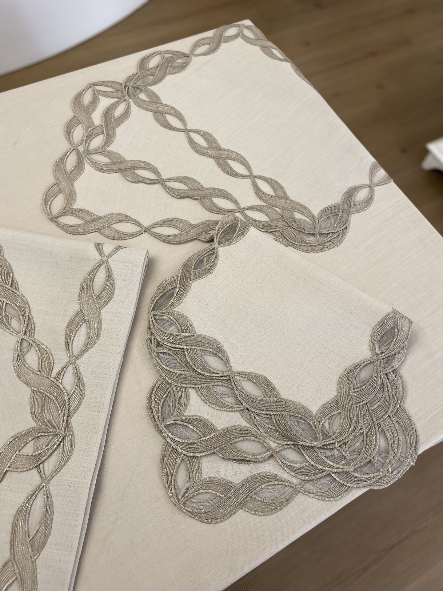 12’li Fransız Dantelli Amerikan Servis | Cappuccino