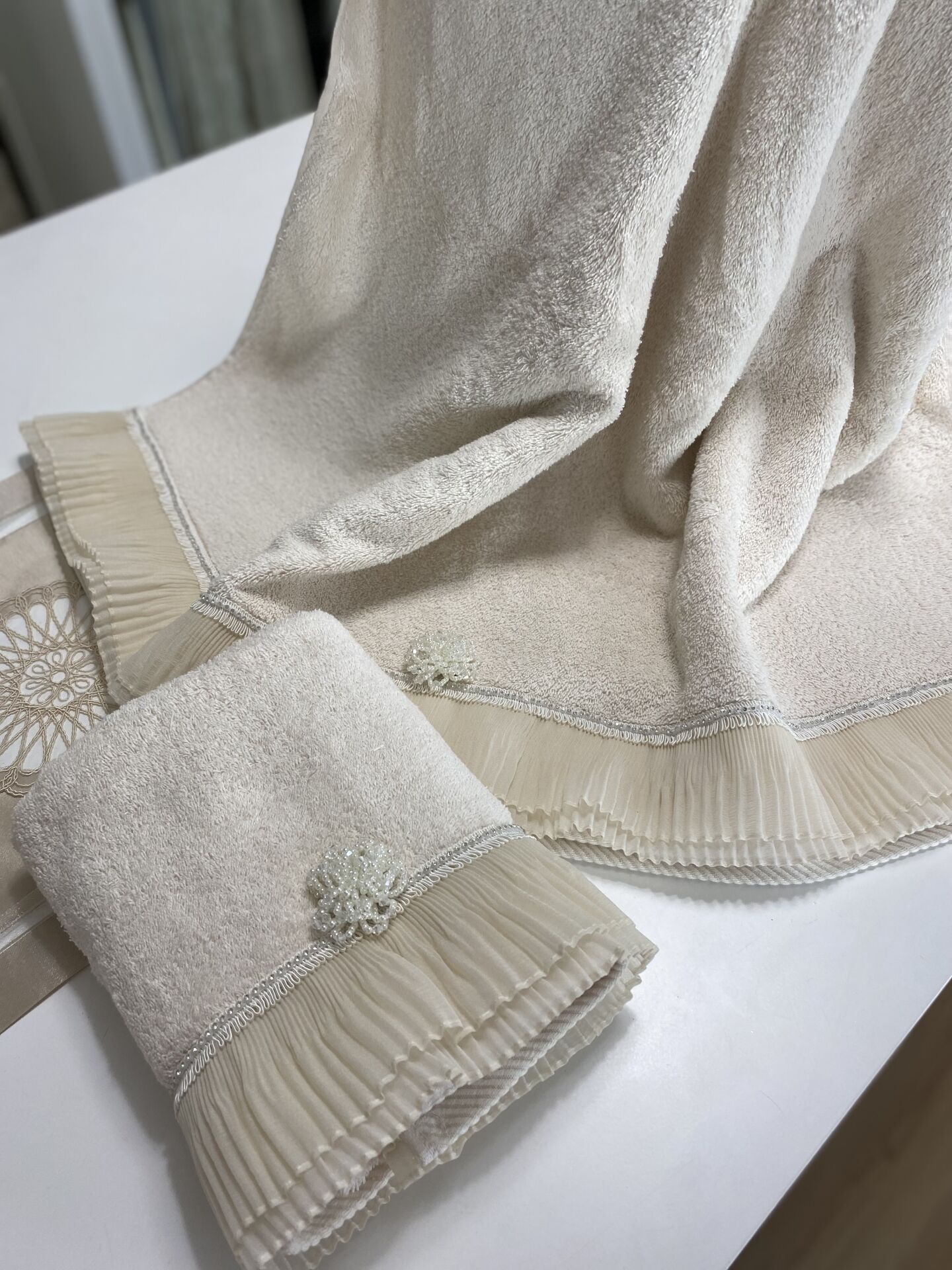 Pilise Detaylı Hamam Seti