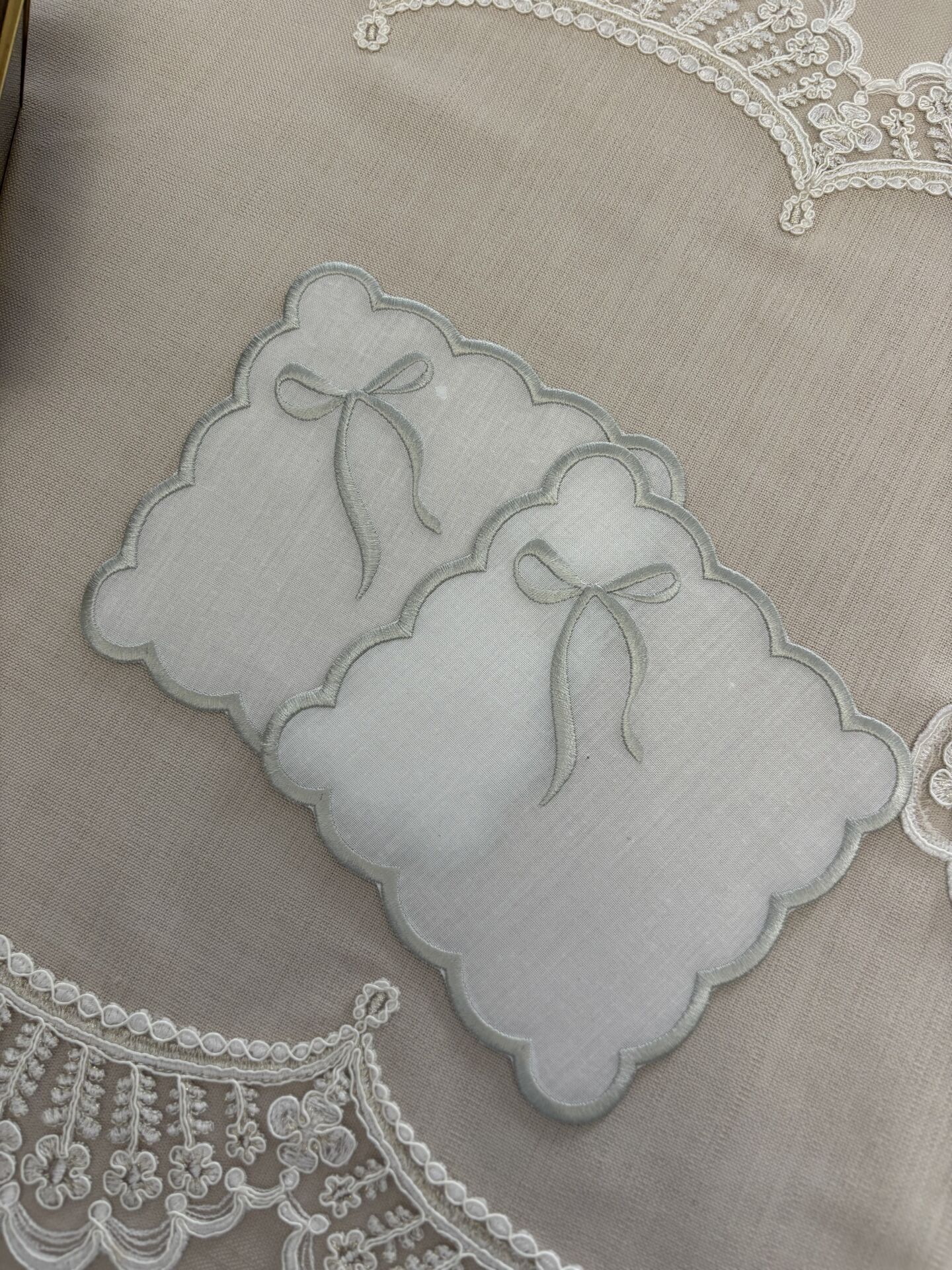 6’lı Kokteyl Peçete | Ekru&Gri