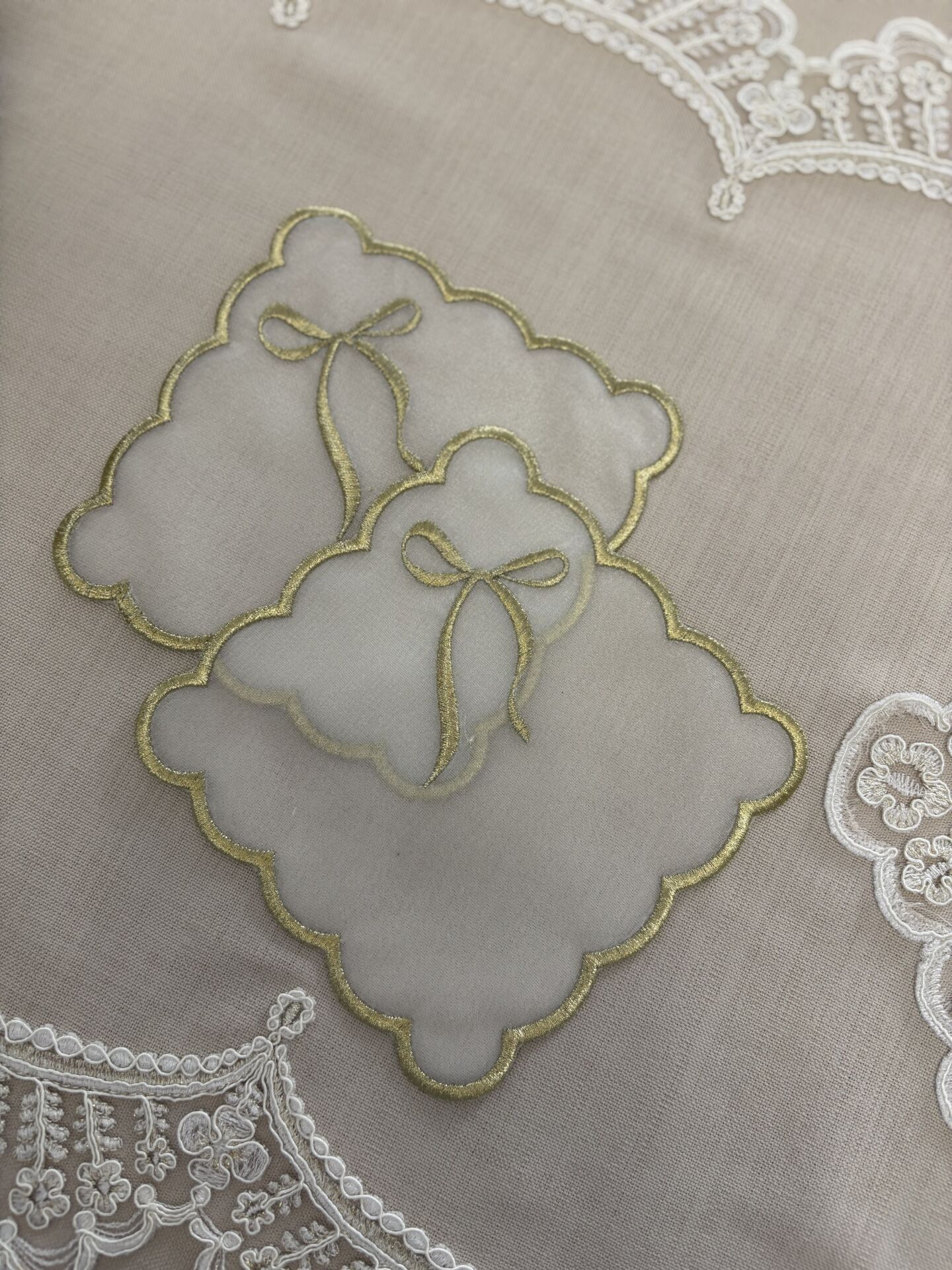 6’lı Kokteyl Peçete | Ekru&Gold