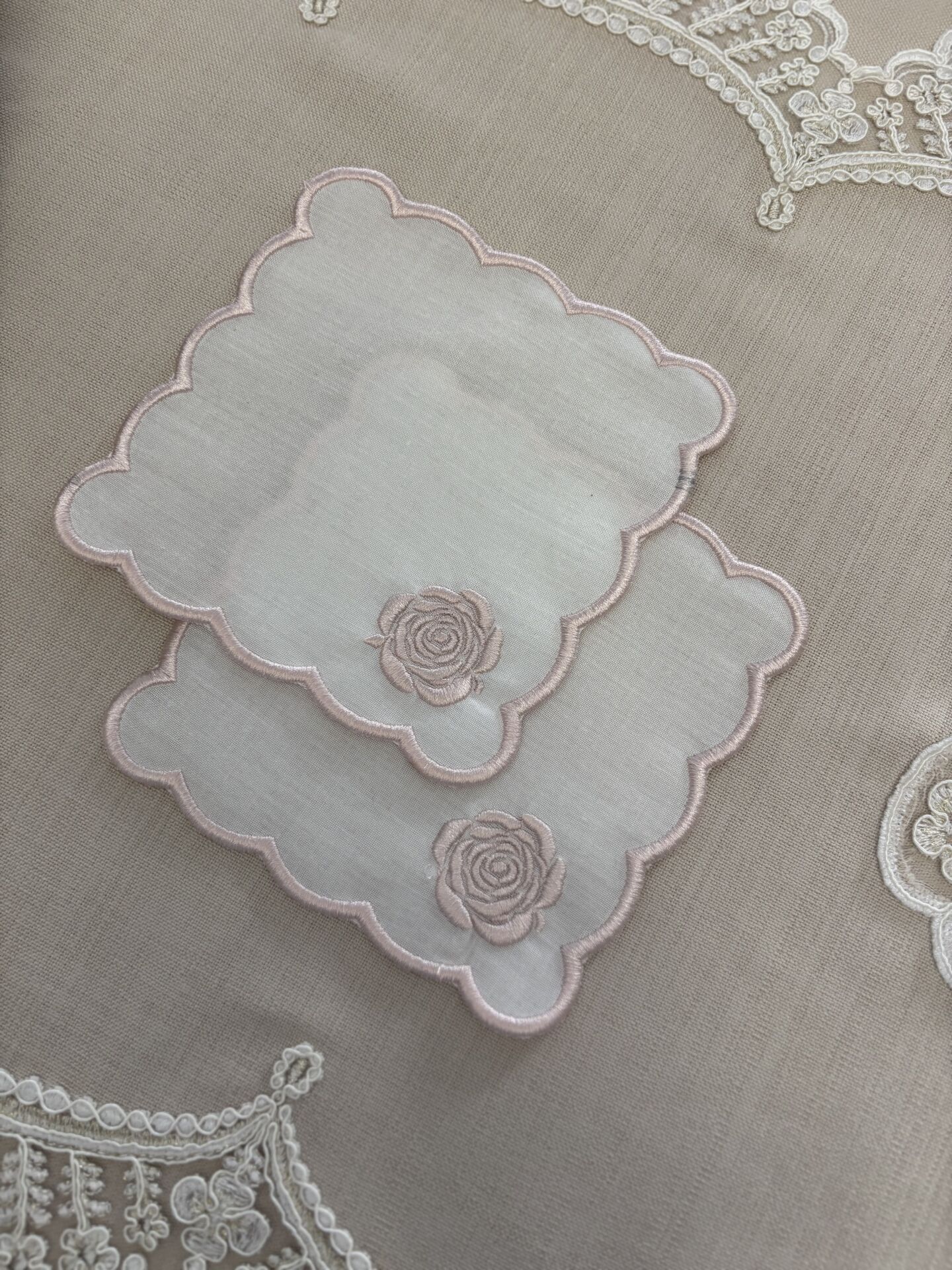 6’lı Kokteyl Peçete | Ekru&Pudra