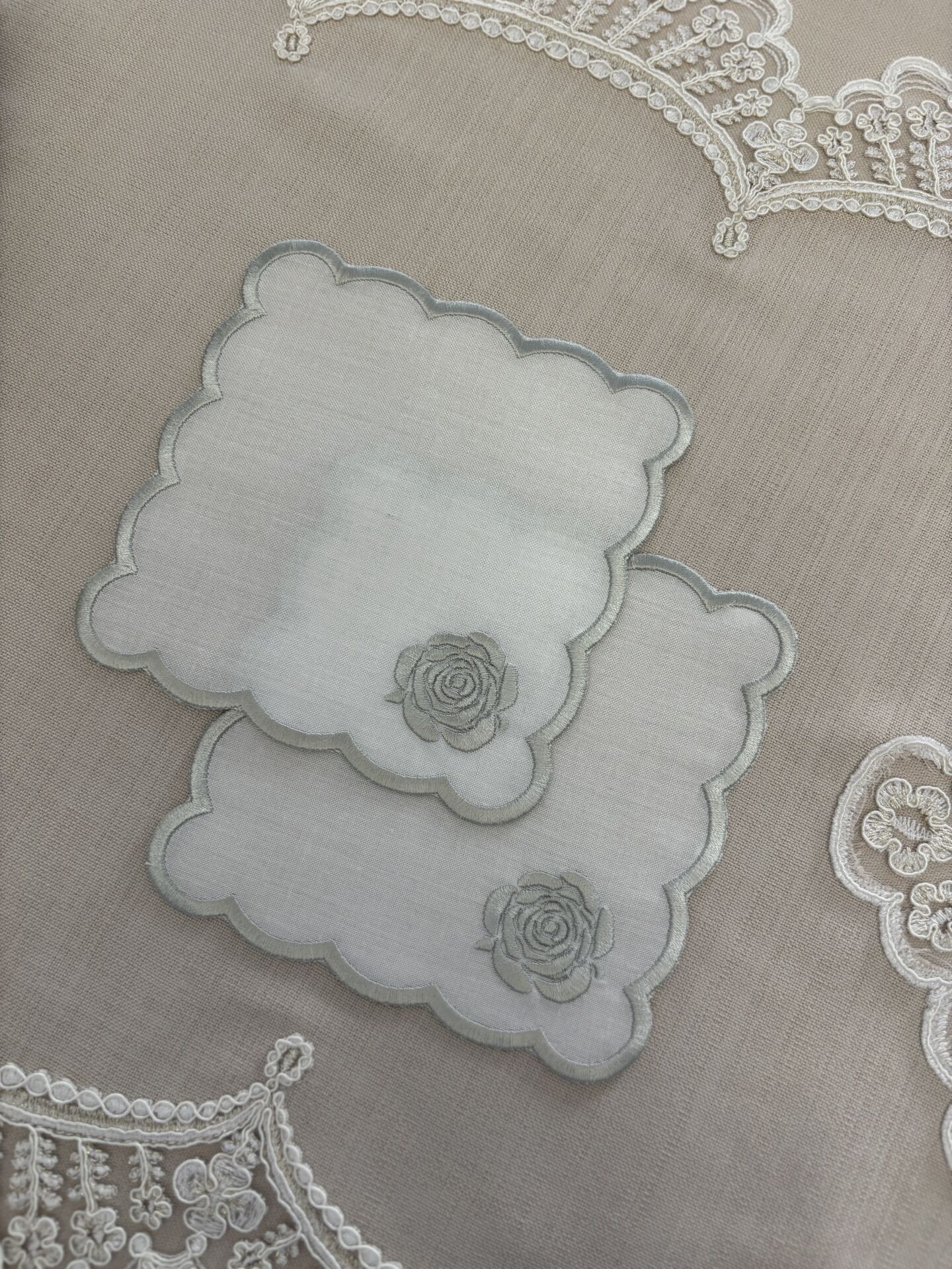 6’lı Kokteyl Peçete | Ekru&Gri