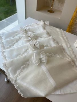 Organze Elbise Kılıfı | Ekru