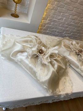 Organze Sunum Bohçası | Cappuccino