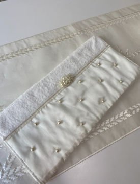 İnci Detaylı Havlu