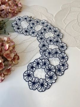 2’li Kokteyl Peçete | Ekru&Lacivert