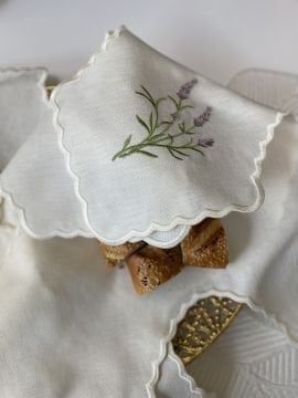 Nakışlı Ekmek Örtüsü