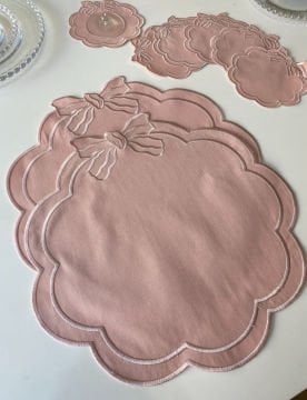 Nakışlı Amerikan Servis | Pudra