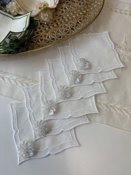 Taş Detaylı 2’li Kokteyl Peçete