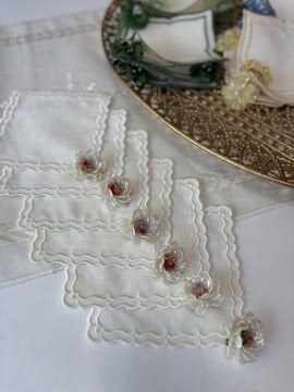 Taş Detaylı 2’li Kokteyl Peçete